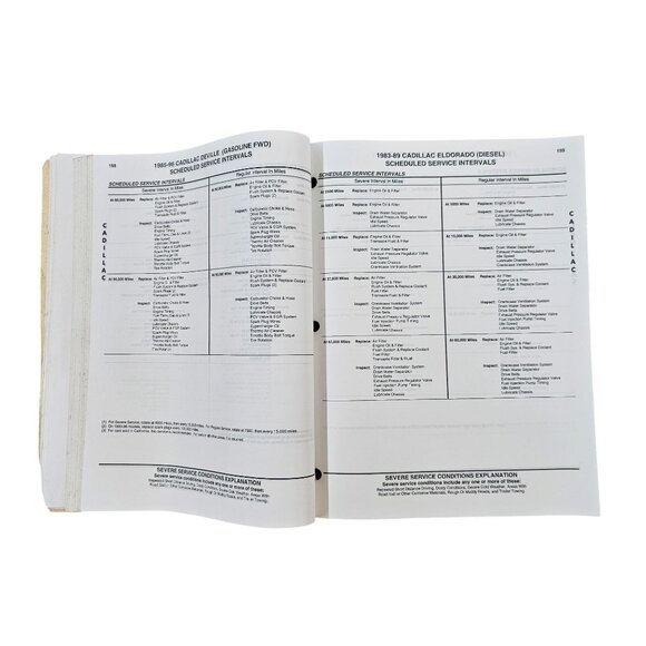 Mitchell Maintenance Service Intervals 1983 - 96 Cars Truck Vans Domestic Import - Picture 15 of 16